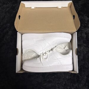 nike air force 1 '07 low triple white men's sneaker cw2288 111 white