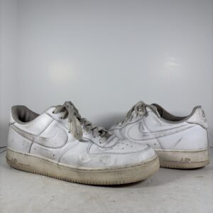 size 13 nike air force 1 '07 triple white sneakers cw2288 111