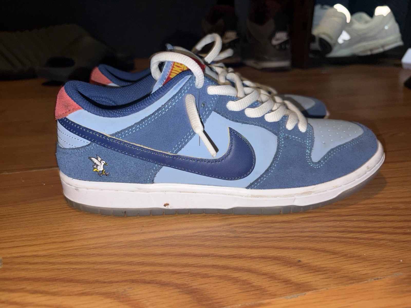 nike sb dunk low pro why so sad? men’s size 8 nike sb dunk low pro why so sad? men’s size 8