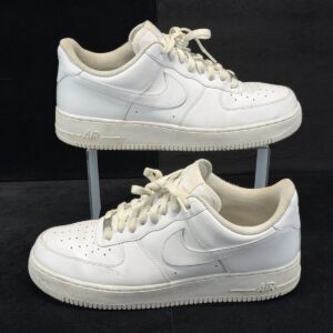 nike air force 1 '07 low mens size 12 white athletic lifestyle shoes sneakers