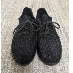 adidas yeezy boost 350 pirate black aq2659 primeknit 2015 men’s sneakers size 11