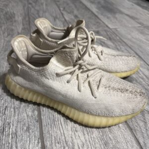 adidas yeezy boost 350 v2 'cream white triple white' men’s size 8 (cp9366)