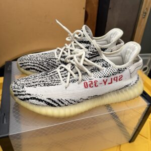adidas yeezy boost 350 v2 zebra black white size 9.5
