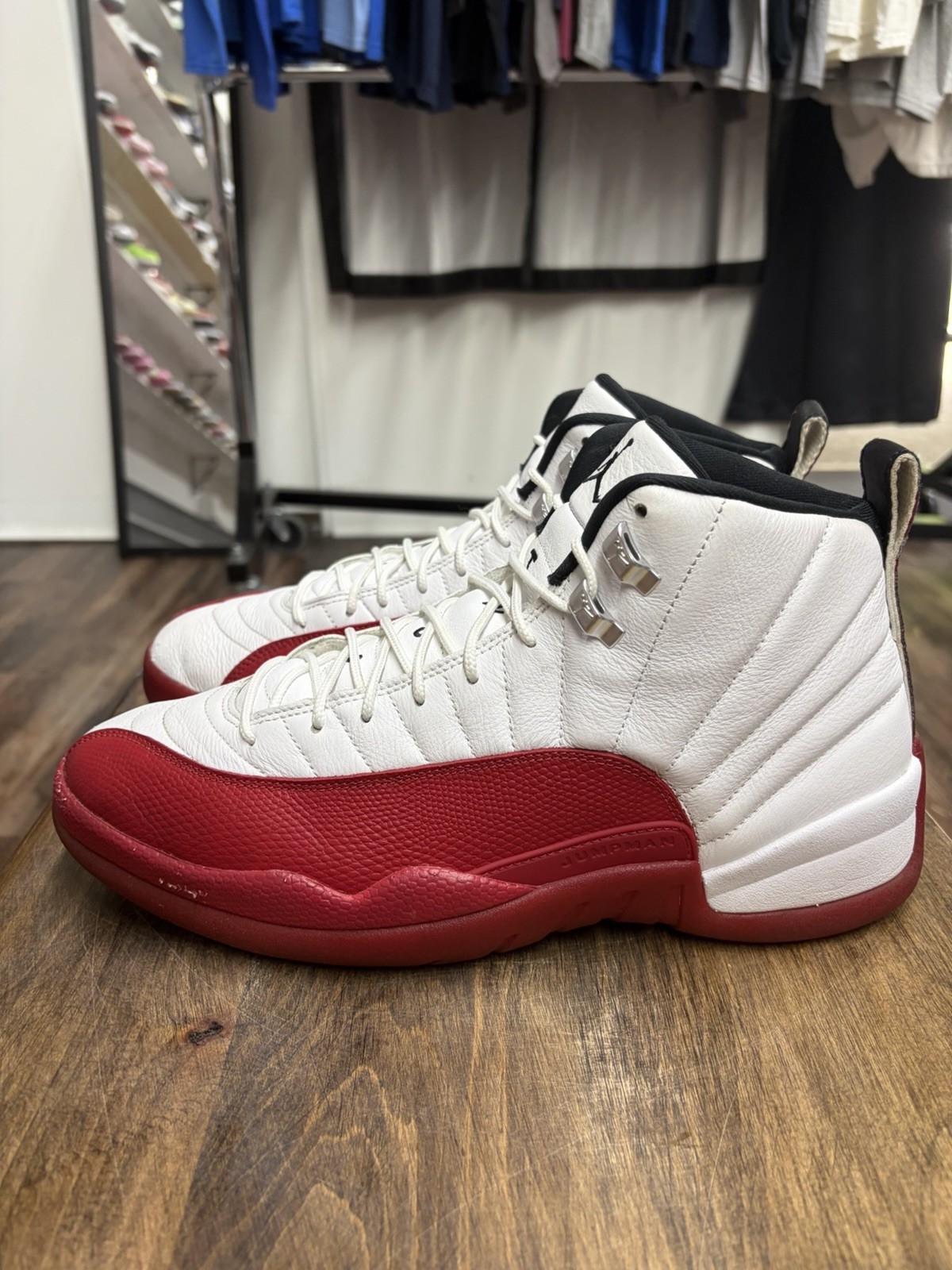size 12 air jordan 12 retro cherry 2023 (ct8013 116) pre owned size 12 air jordan 12 retro cherry 2023 (ct8013 116) pre owned