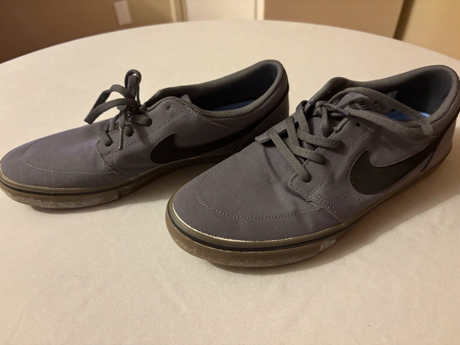 nike sb portmore 2 solar canvas men's shoes size size 9 dark grey👍 nike sb portmore 2 solar canvas men's shoes size size 9 dark grey👍