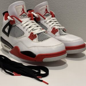 air jordan 4 retro og 'fire red' 2020, men’s 13, dc7770 160