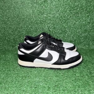 nike dunk low panda mens size 8 black white gym sneaker casual shoes dd1391 100