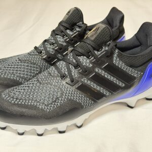 adidas ultraboost boost football cleats mens black sneakers athletic shoes sz 11