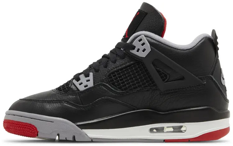 air jordan 4 retro gs 'bred reimagined' youth 4 us fq8213 006 new in box air jordan 4 retro gs 'bred reimagined' youth 4 us fq8213 006 new in box