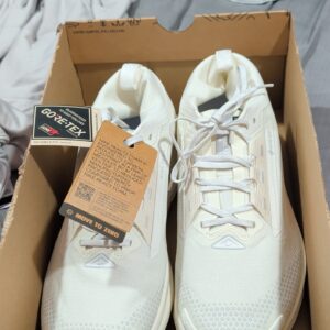 nike trail 5 gtx gore tex waterproof running shoes white signed