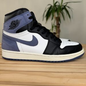 size 9.5 air jordan 1 retro og high best hand in the game blue moon
