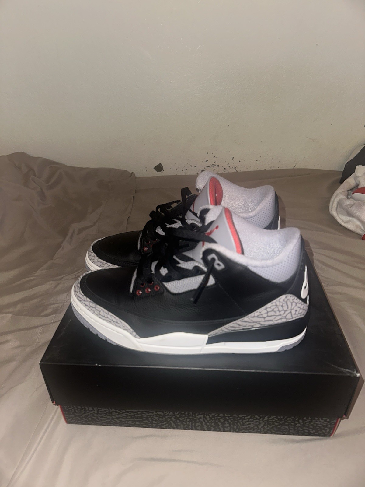 air jordan 3 black cement 2024 size 9 air jordan 3 black cement 2024 size 9