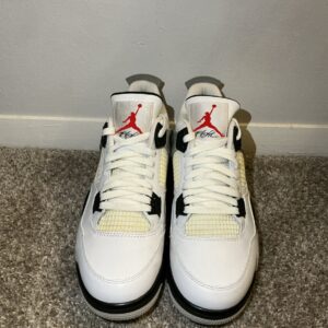 size 10 jordan 4 retro og mid white cement 2016