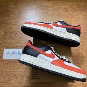 nike air force 1 '07 lv8 men's size 14 black/vintage coral phantom hq4987 010
