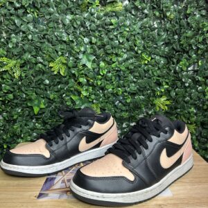 jordan air jordan 1 low ‘crimson tint’ black pink men’s sneaker 553558 034 2021