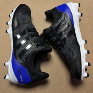 adidas ultraboost ultra boost football cleats mens black purple sneakers sz 14