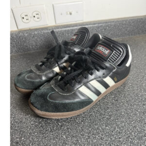 adidas samba classic low top sneaker black/white