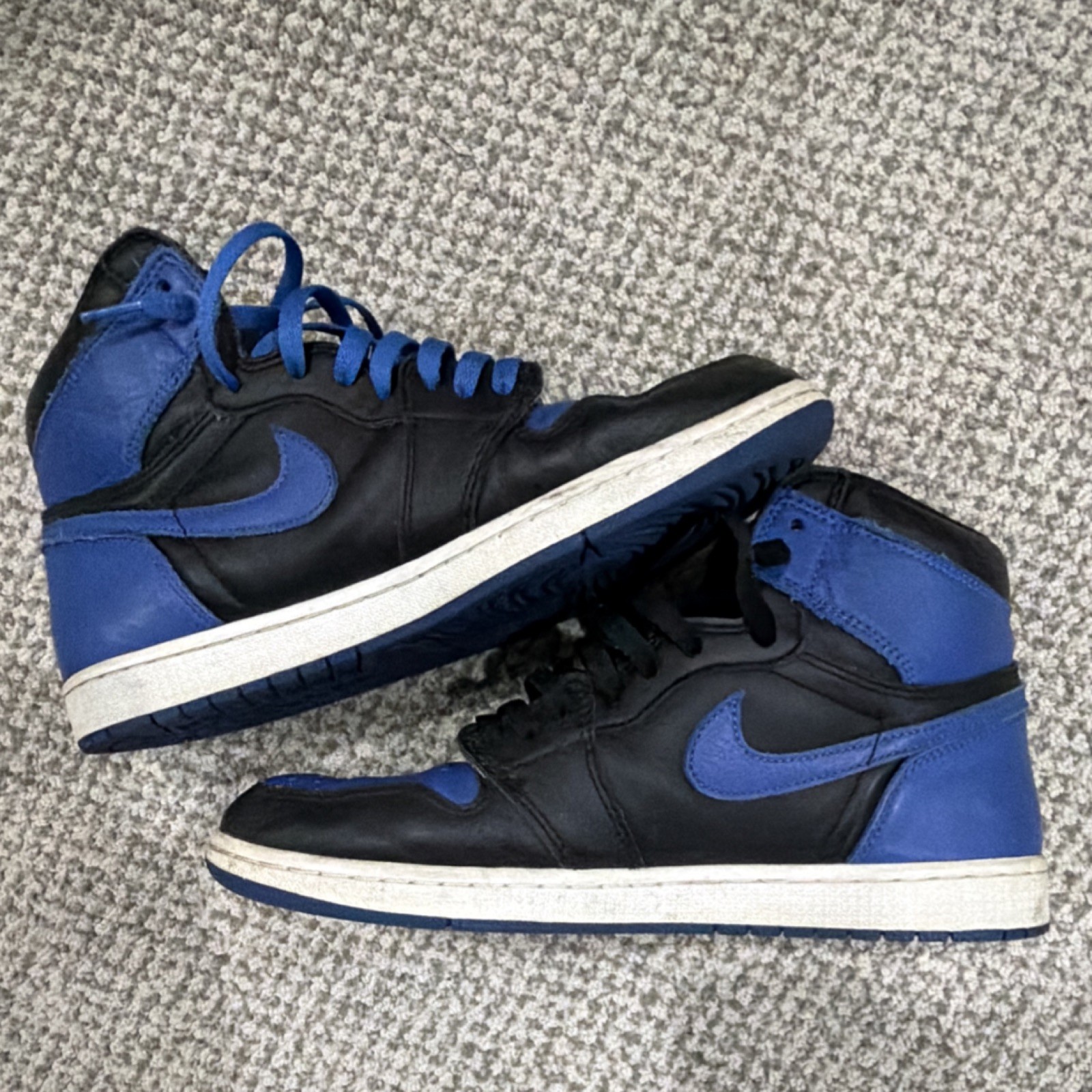 jordan 1 retro high og royal size 11 2017 black blue mens jordan 1 retro high og royal size 11 2017 black blue mens