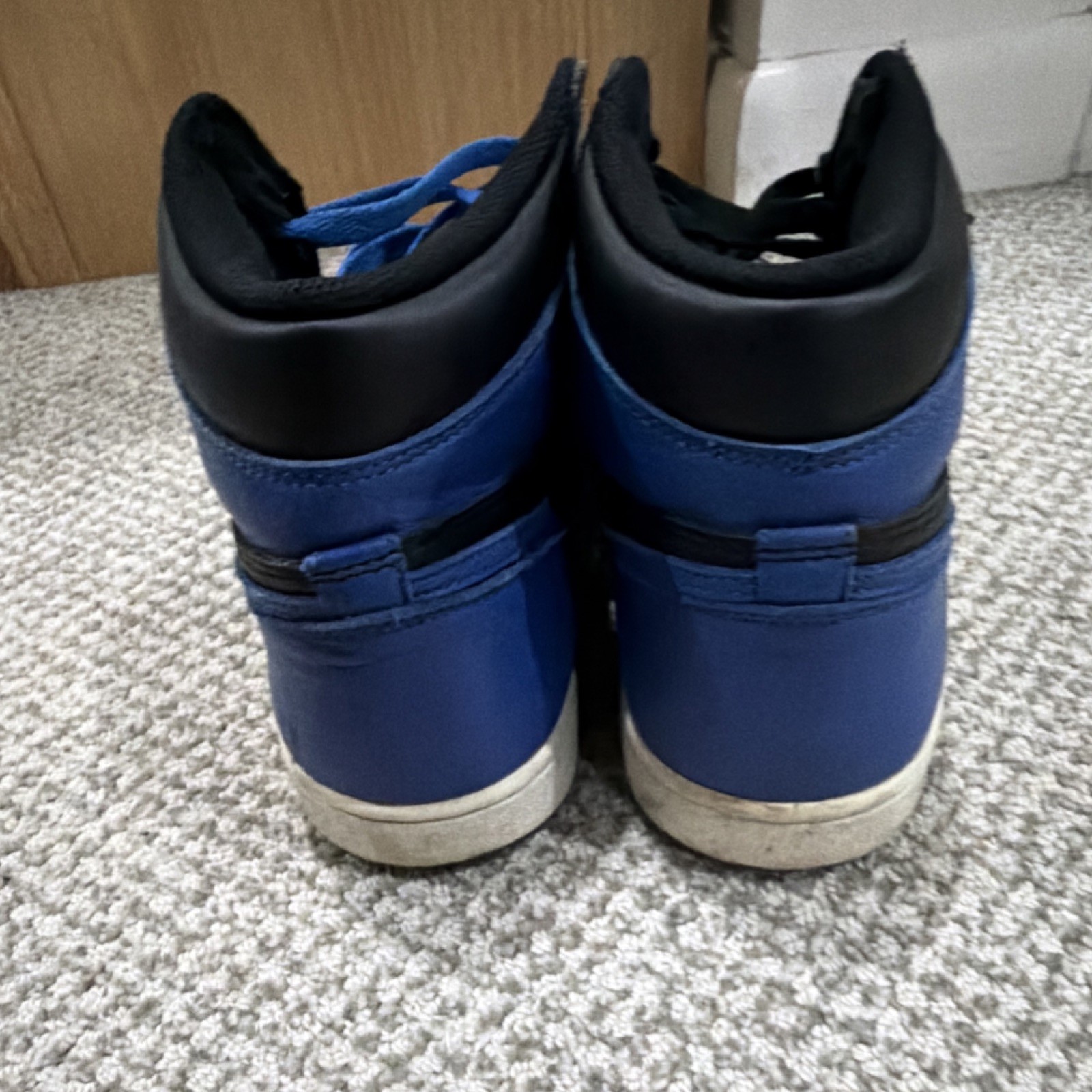 jordan 1 retro high og royal size 11 2017 black blue mens jordan 1 retro high og royal size 11 2017 black blue mens