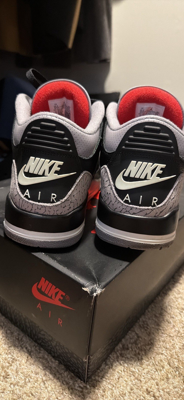 jordan air jordan 3 retro og black cement 2024 leather men's sneaker dn3707 010 jordan air jordan 3 retro og black cement 2024 leather men's sneaker dn3707 010