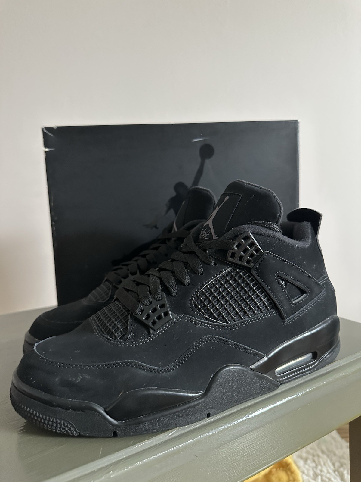 jordan air jordan 4 retro black cat 2020 cu1110 010 black low top sneaker jordan air jordan 4 retro black cat 2020 cu1110 010 black low top sneaker