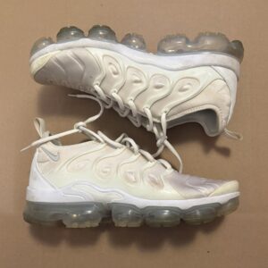 nike air vapormax plus triple white pure platinum 924453 100 men's 10 running