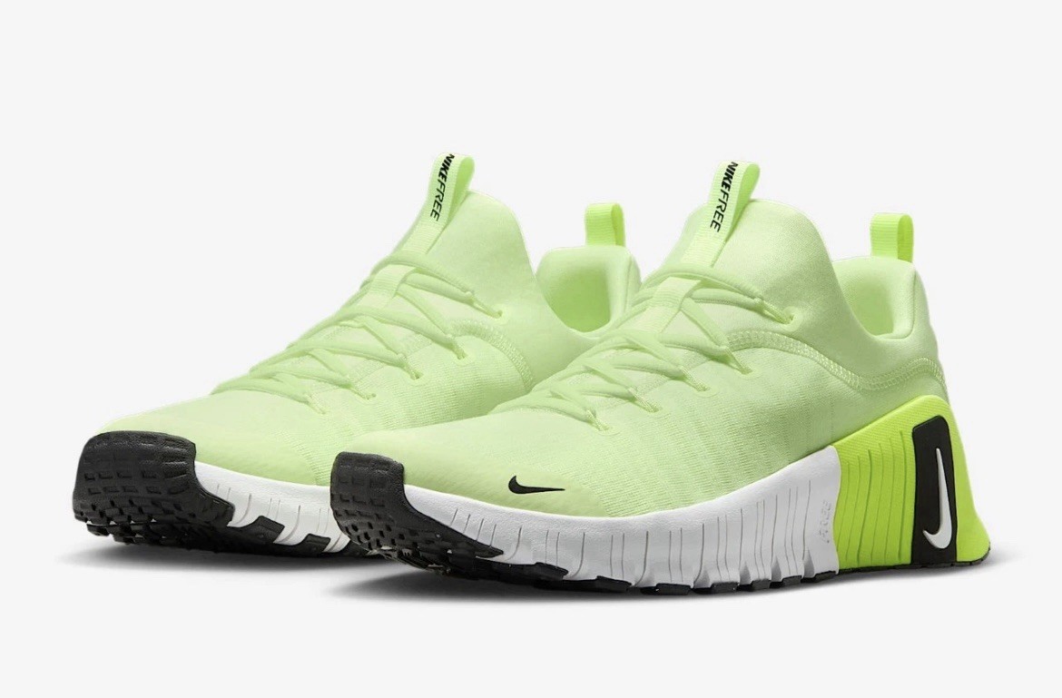 nike free metcon 6 workout shoes barely volt white black men's size 10 new nike free metcon 6 workout shoes barely volt white black men's size 10 new