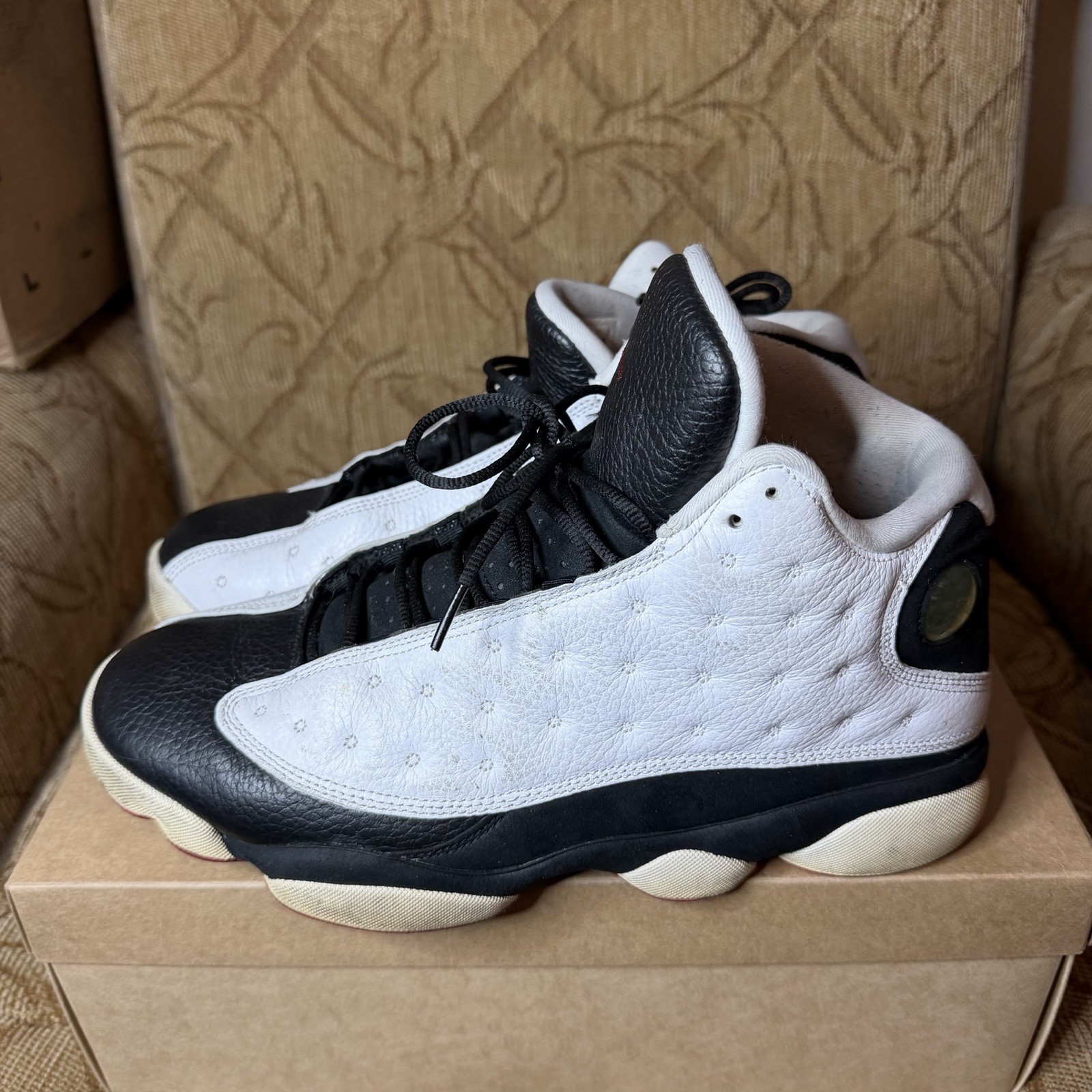 jordan air jordan 13 retro he got game 2018 white/red/black 414571 104 size 11 jordan air jordan 13 retro he got game 2018 white/red/black 414571 104 size 11