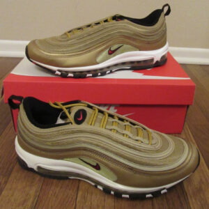 nike air max 97 og qs size 11.5 metallic gold varsity red 884421 700 new nib