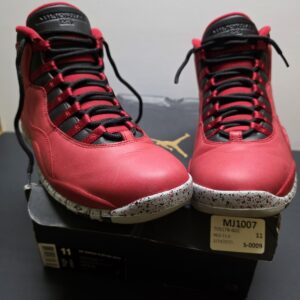 🔥 air jordan 10 x retro bulls over broadway bred 705178 601 men's size 11 nice