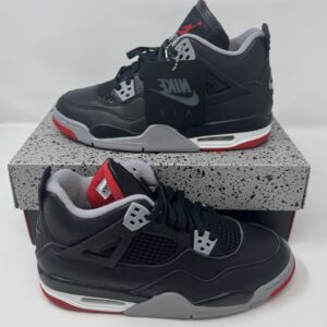 size y7 air jordan 4 retro bred reimagined
