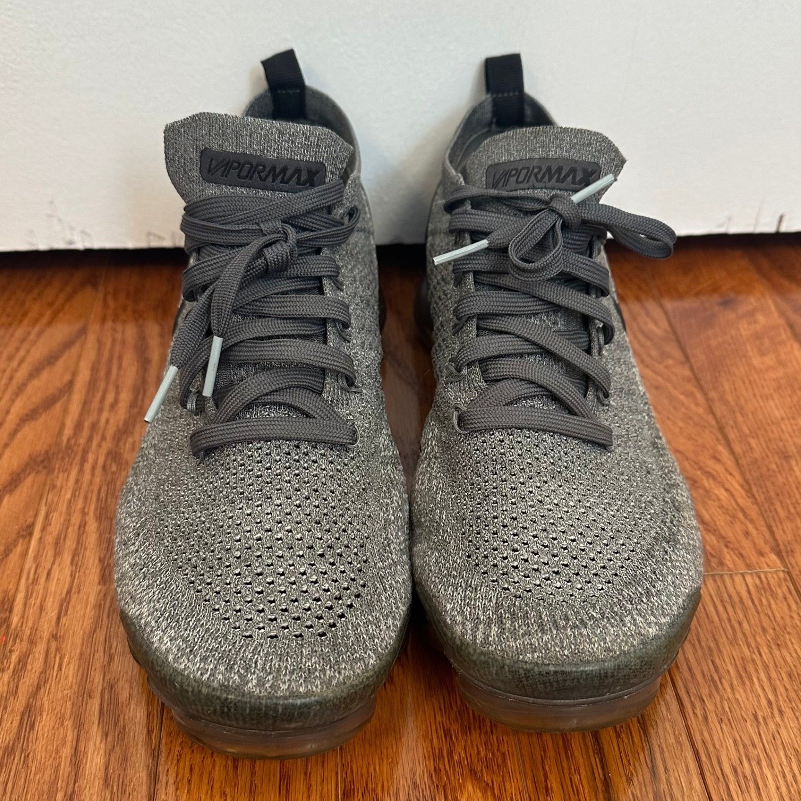 nike air vapormax 2.0 wolf gray flyknit running shoes mens 9.5 942842 002 nike air vapormax 2.0 wolf gray flyknit running shoes mens 9.5 942842 002