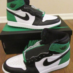 nike air jordan 1 retro high og size 11.5 black lucky green white dz5485 031 nib