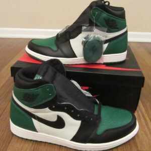 nike air jordan 1 retro high og size 11.5 pine green black sail 555088 302 nib