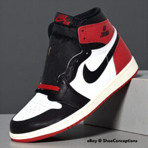 nike air jordan 1 retro high og white black varsity red dz5485 106 mens size new