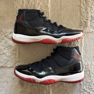 air jordan 11 retro bred (2019) size 11 very worn