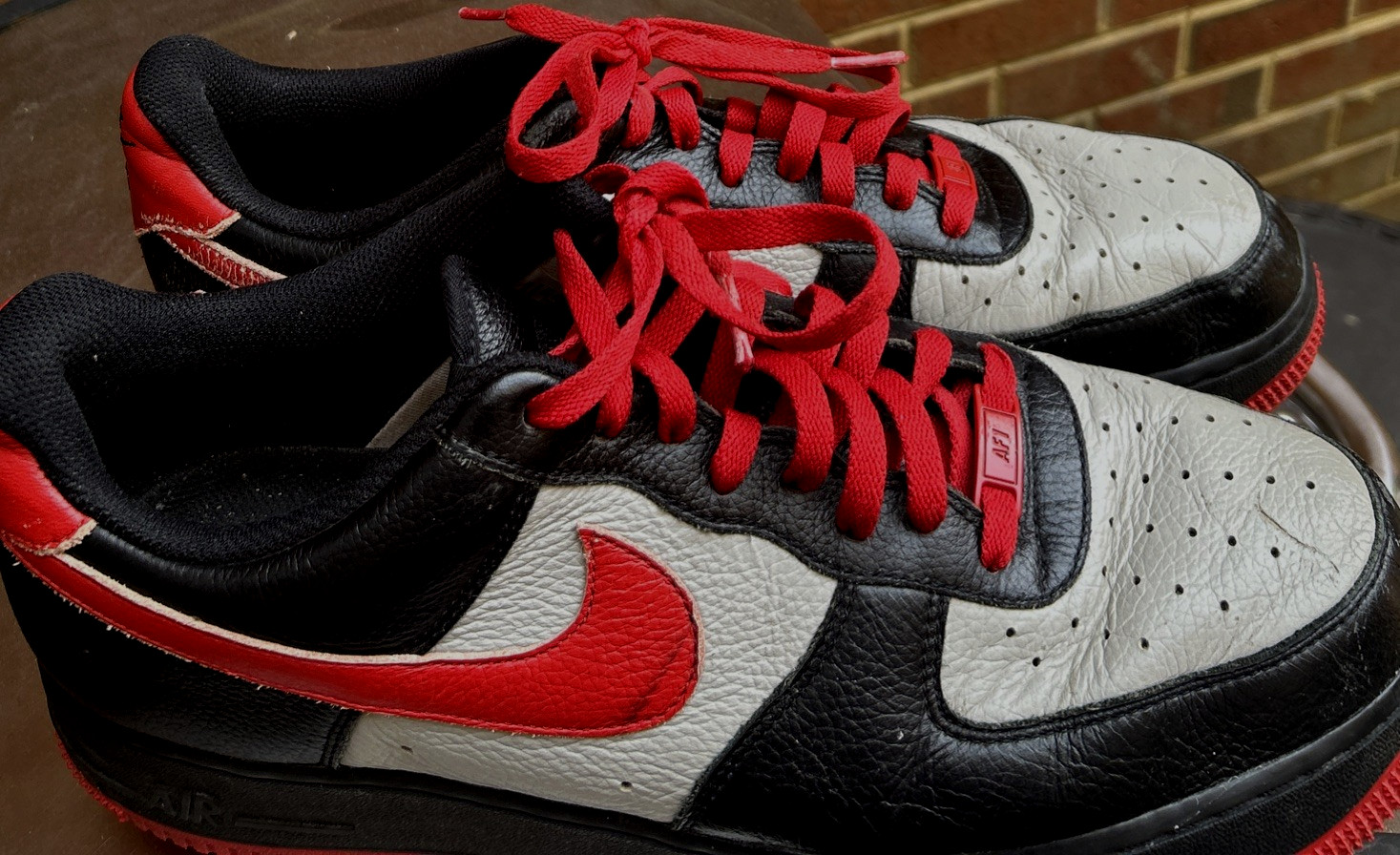 nike mens air force 1 gray black red shoes sz 13 sneakers dv03892 900 low 2022 nike mens air force 1 gray black red shoes sz 13 sneakers dv03892 900 low 2022