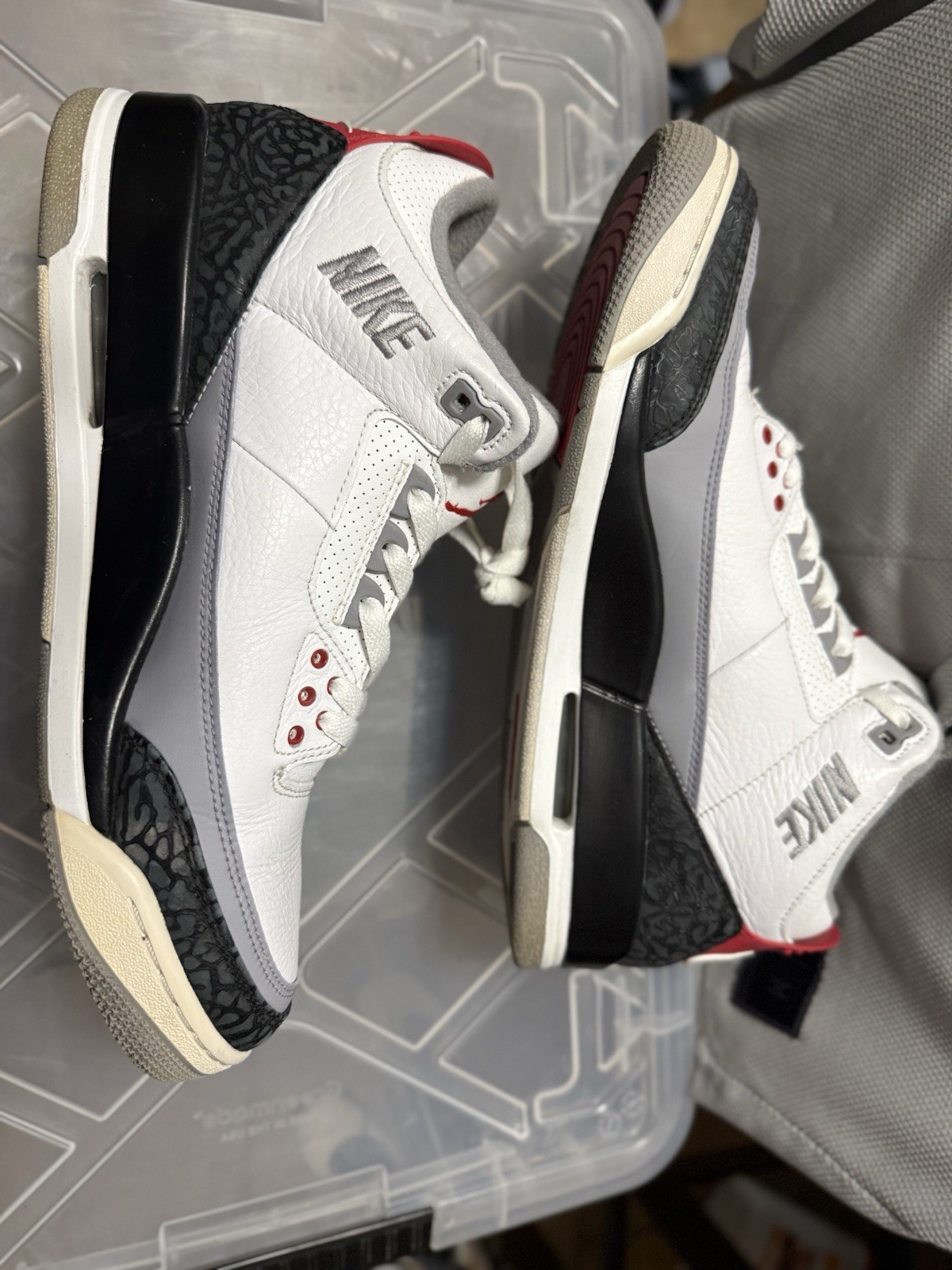 nike air jordan 3 tinker hatfield size 10.5 2018 leather aq3835 160 euc nike air jordan 3 tinker hatfield size 10.5 2018 leather aq3835 160 euc
