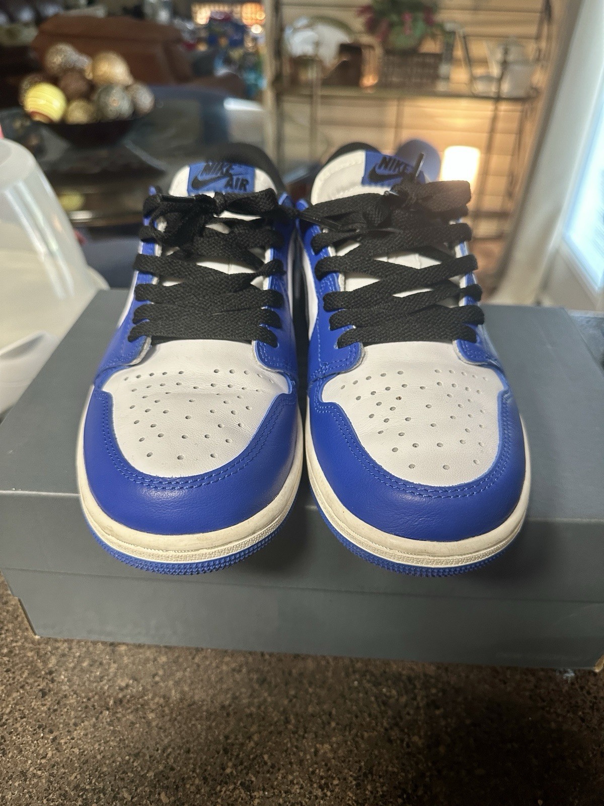 nike air jordan retro 1 low game royal size 9 nike air jordan retro 1 low game royal size 9