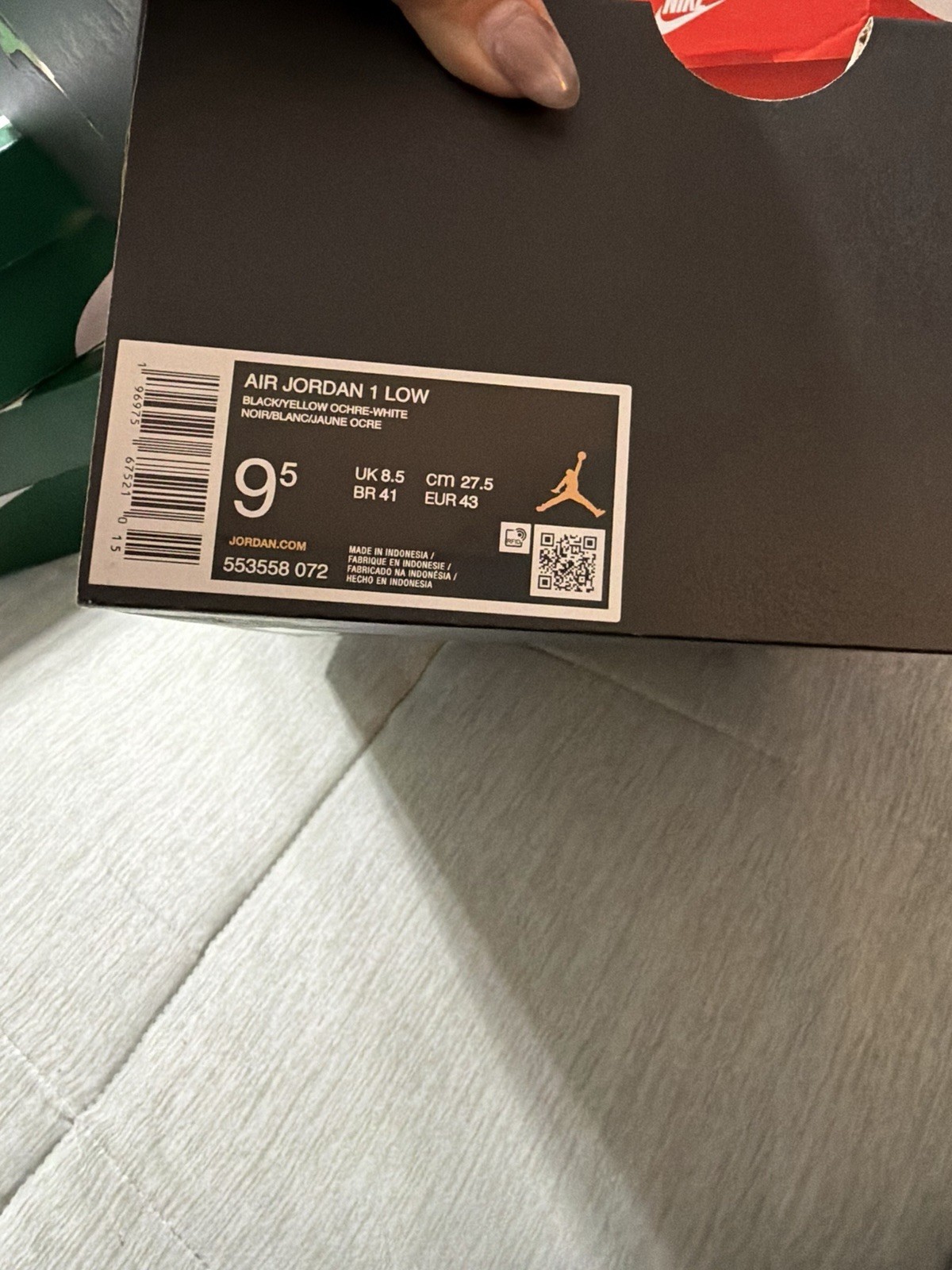 jordan air jordan 1 low yellow ochre black white 553558 072 men's leather 2023 jordan air jordan 1 low yellow ochre black white 553558 072 men's leather 2023