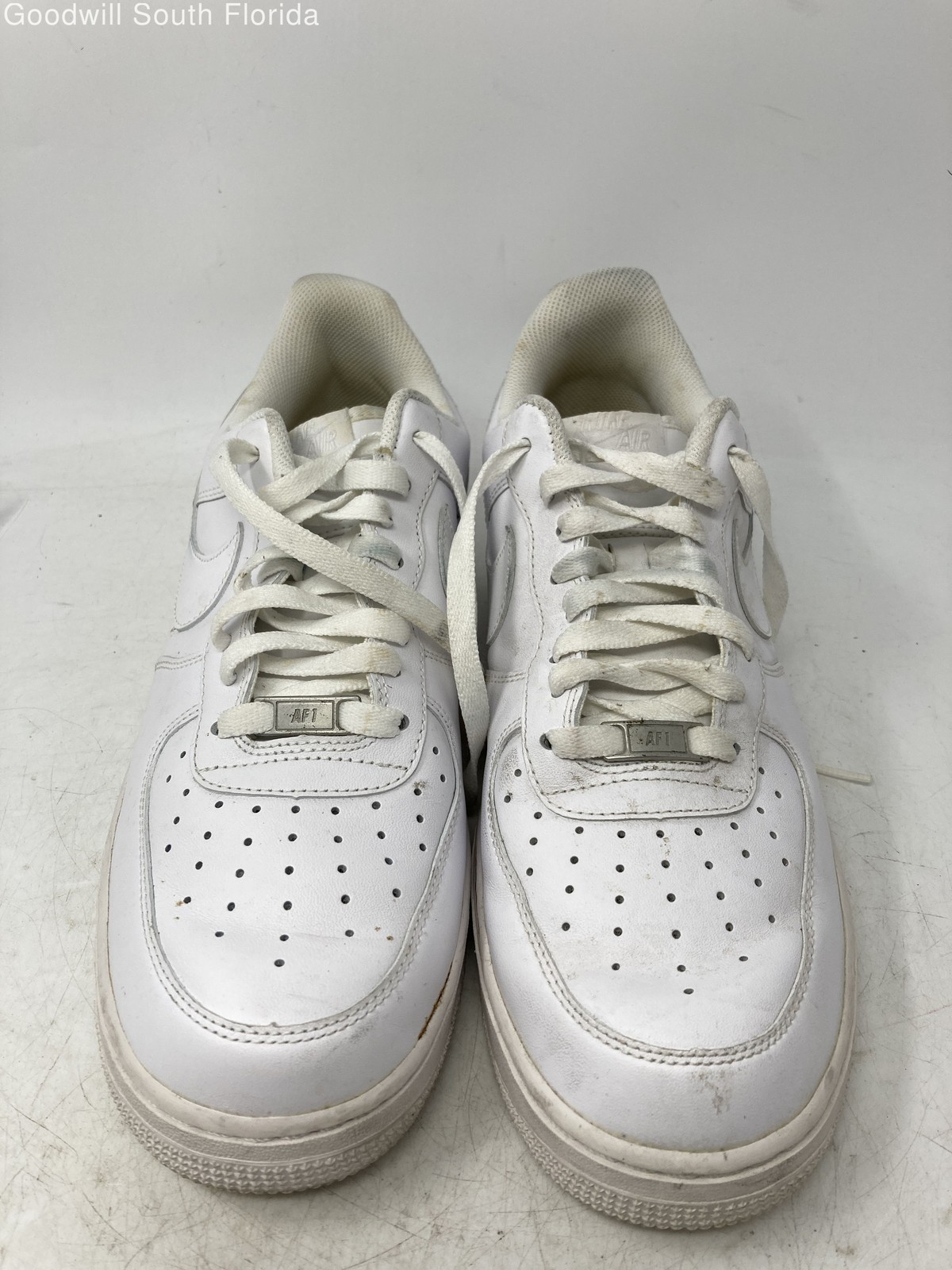 nike mens air force 1 low 07 315122 111 white leather sneakers shoes size 11 nike mens air force 1 low 07 315122 111 white leather sneakers shoes size 11