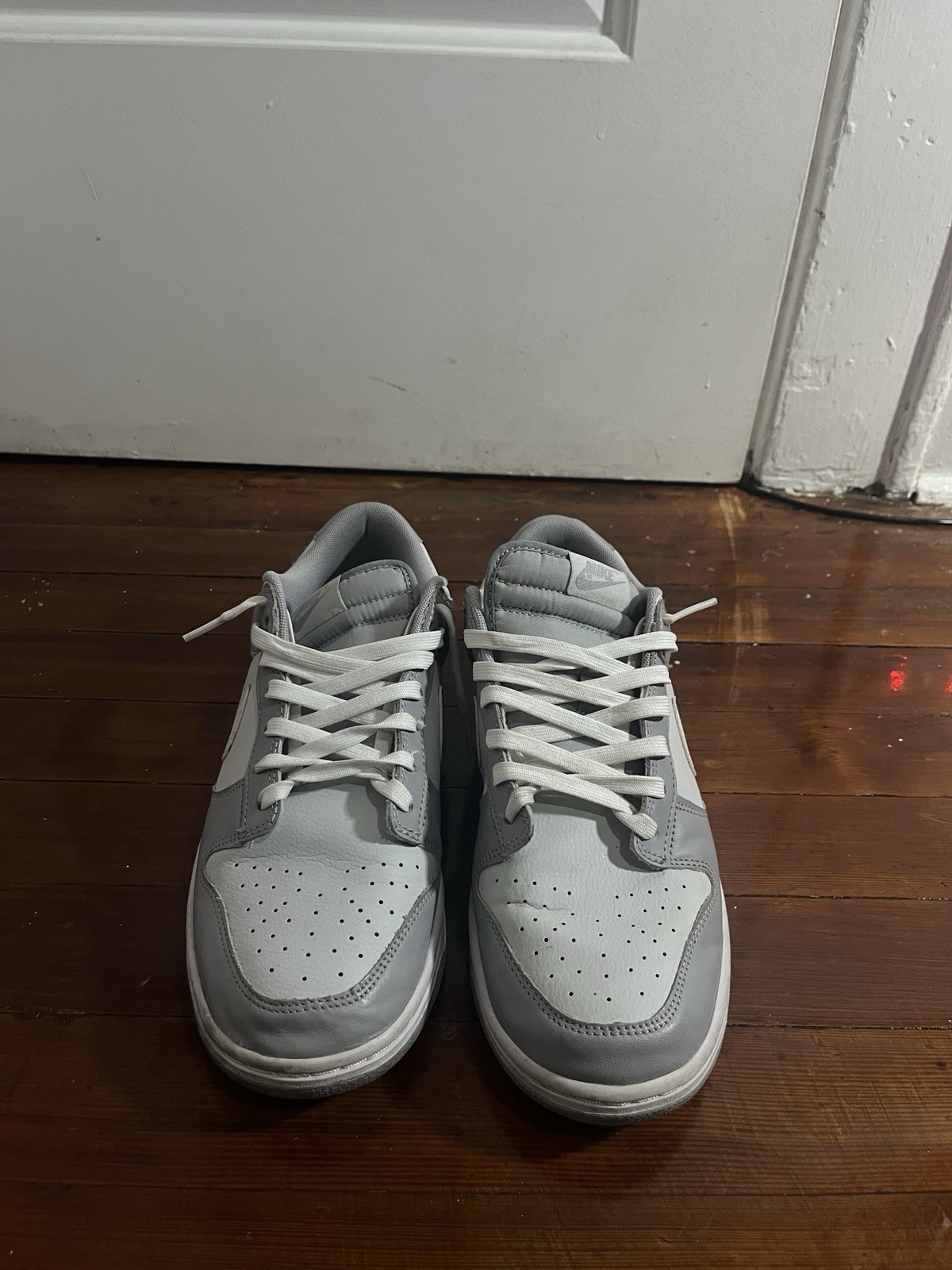 nike dunk low grey trainers size 9.5 nike dunk low grey trainers size 9.5