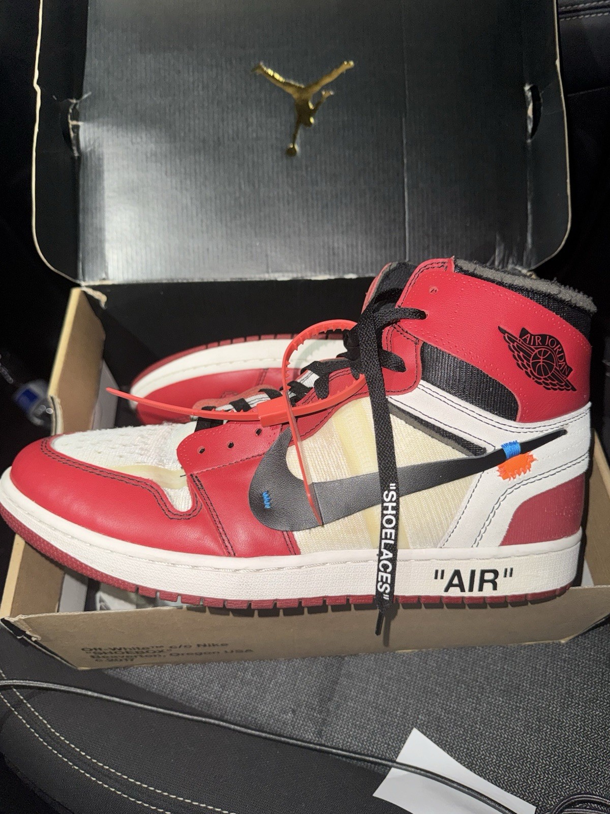jordan air jordan 1 high og x off white chicago 2017 aa3834 101 red white jordan air jordan 1 high og x off white chicago 2017 aa3834 101 red white