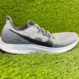 nike air zoom pegasus 36 mens size 10.5 gray athletic running shoes sneakers