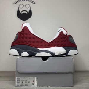size 11 air jordan 13 retro red flint dj5982 600 men’s preowned sneaker
