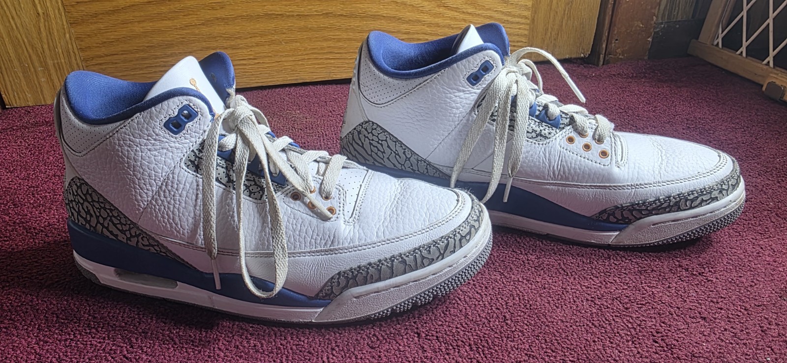 jordan air jordan 3 retro washington wizards white blue grey ct8532 148 jordan air jordan 3 retro washington wizards white blue grey ct8532 148