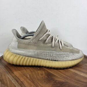 adidas yeezy boost 350 v2 natural mens white cream size 12 low top shoes fz5246