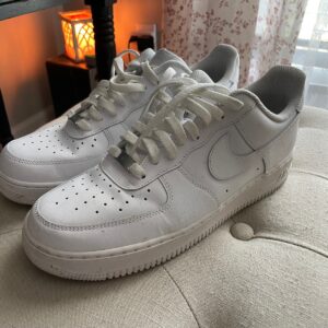nike air force 1 '07 low mens size 10.5 white shoes sneakers cw2288 111