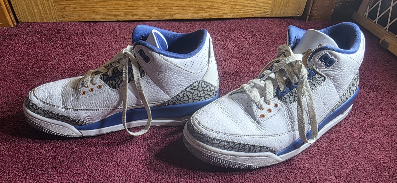 jordan air jordan 3 retro washington wizards white blue grey ct8532 148 jordan air jordan 3 retro washington wizards white blue grey ct8532 148