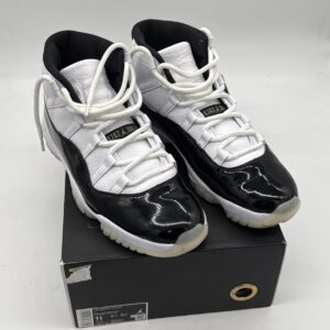 size 11 air jordan 11 retro mid gratitude / defining moments
